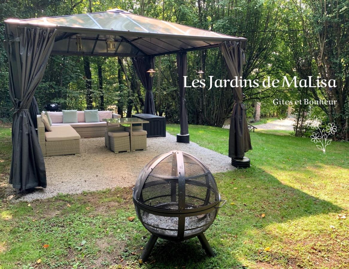 Les Jardins De Malisa Hotel Ferrieres-la-Verrerie Bagian luar foto