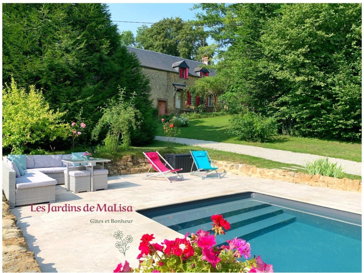 Les Jardins De Malisa Hotel Ferrieres-la-Verrerie Bagian luar foto