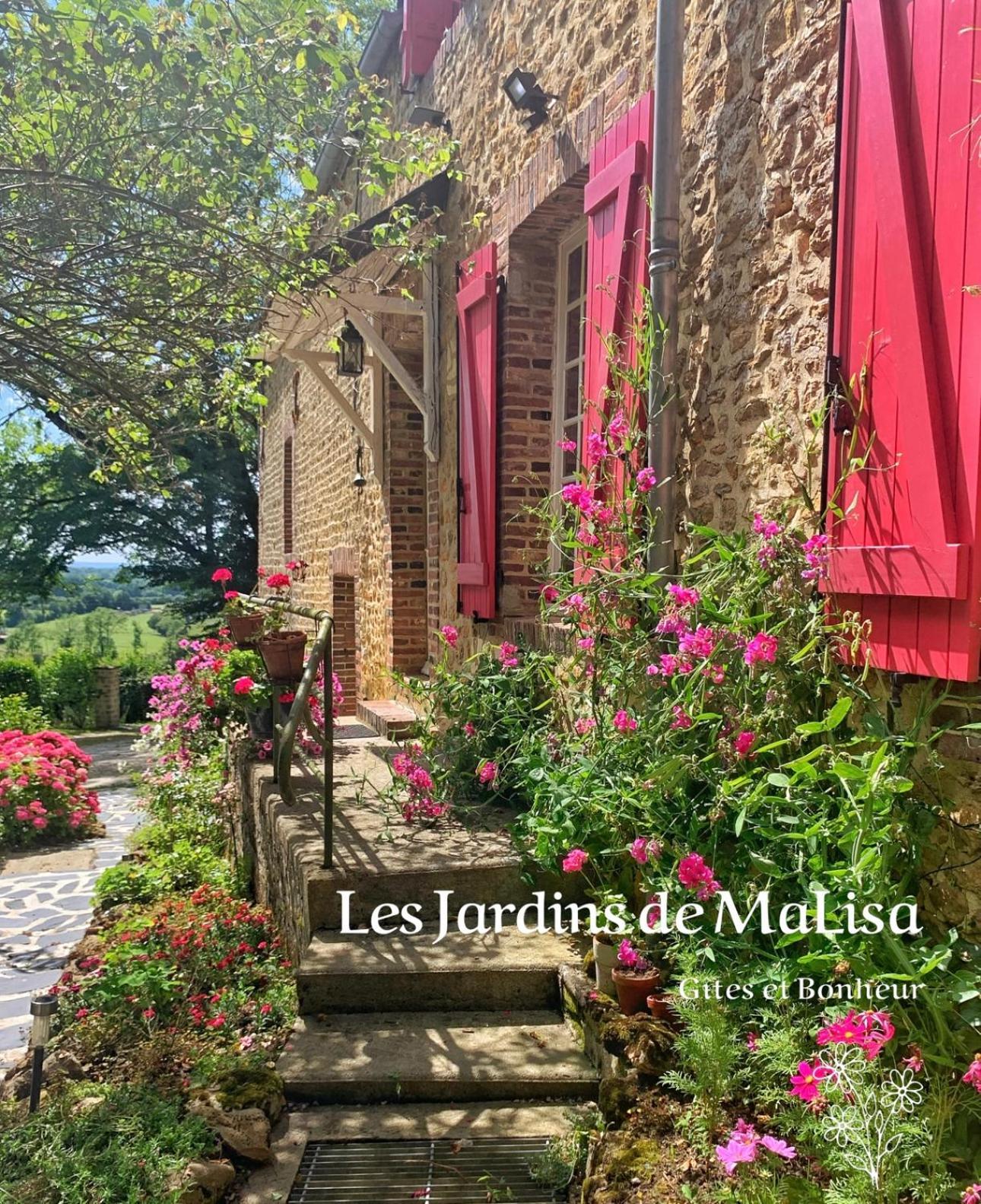 Les Jardins De Malisa Hotel Ferrieres-la-Verrerie Bagian luar foto